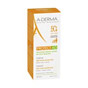 A-derma א-דרמה פרוטקט קרם הגנה +SPF50 לעור מגורה, אדמומי ויבש במיוחד | A-derma א-דרמה