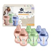 שישיית בקבוקים בנות 260 מ"ל - made for us | Tommee Tippee