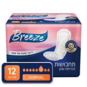 תחבושות לבריחת שתן נורמל | Breeze בריז 