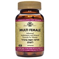 מולטי פימייל: מולטי ויטמין מינרל לנשים Multi Female | סולגאר