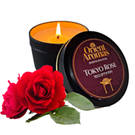 נר לעיסוי - Orient Aromas - בניחוח - Tokyo Rose | Toy Box