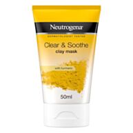 מסיכת חימר כורכום clear smooth | ניוטרוג'ינה Neutrogena