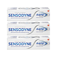 Sensodyne סנסודיין סנסודיין הקלה מיידית מלבינה - מארז שלישייה | סנסודיין