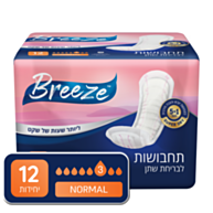 תחבושות לבריחת שתן נורמל | Breeze בריז 