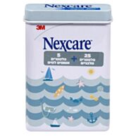 30 פלסטרים בקופסת פח | Nexcare נקסקר